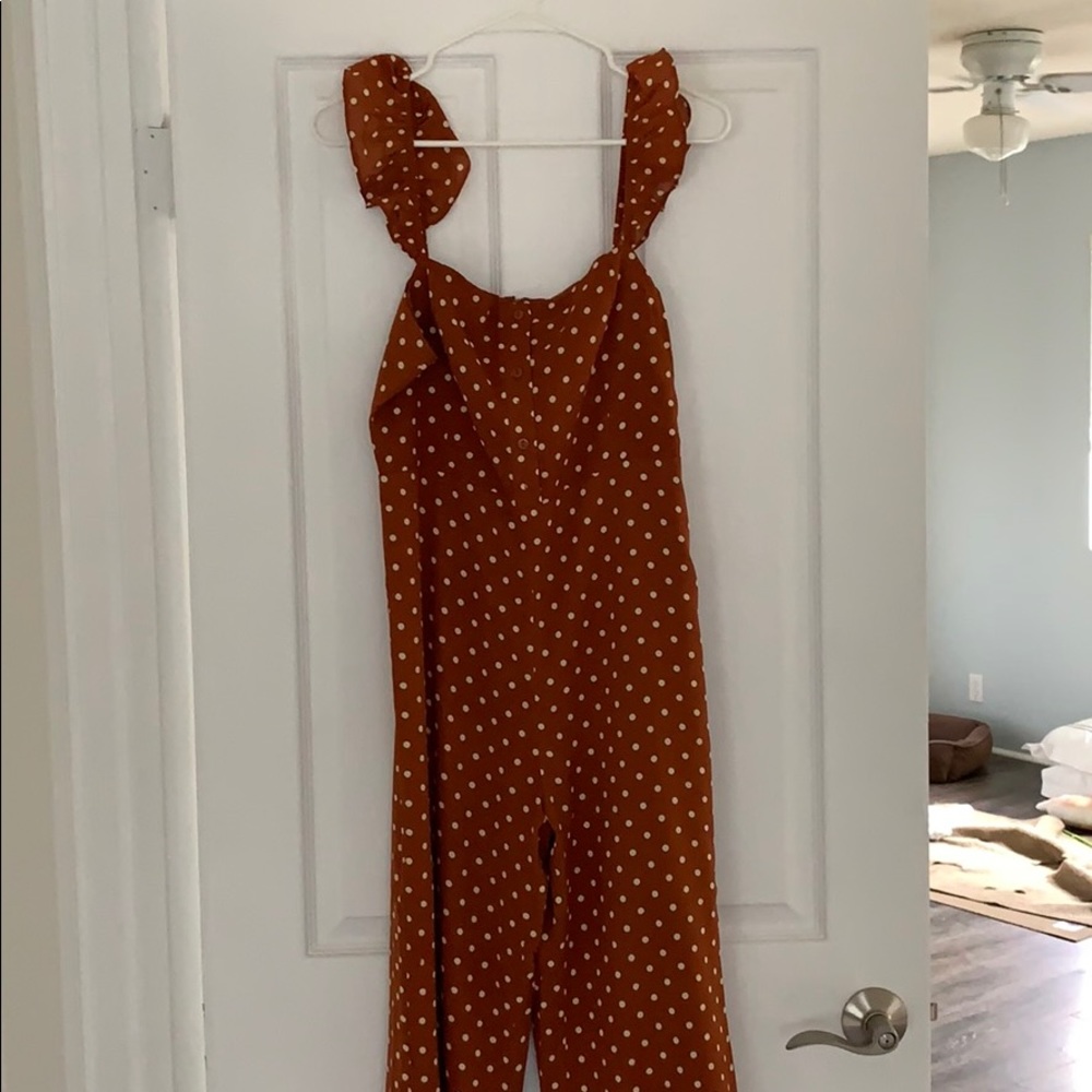 Polka dot pantsuit